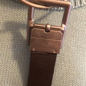 Calvin Klein leather belt